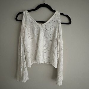 Rebellion Again open shoulder top